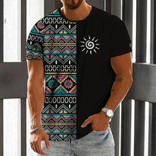 Hensly - Trendiges Tribal Muster Freizeit Oberteil – Farbe 3