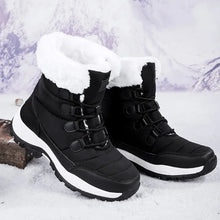 Nordika™-Stiefel mit kuscheligem Futter und rutschfester Sohle / Sicherheit und Wärme für extreme Kälte! – Schwarz