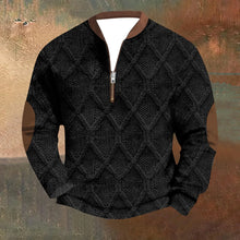 Jilian | Sweatshirt mit Reißverschluss – Schwarz