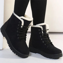 ArctiFlex™ – Orthopädische Winterstiefel Damen mit Warmem Futter – Schwarz