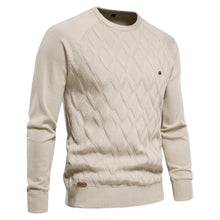 Herren-Strickpullover – Khaki