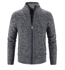 DERRICK – Funktionale Fleecejacke für kalte Tage – Dunkelgrau
