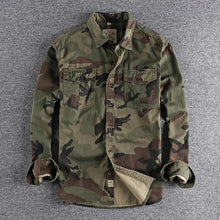 Corvin - Premium Camouflage-T-Shirt – Olivgrün
