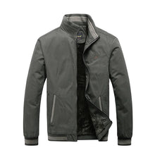 Sebastian - Fleecegefütterte Winterjacke – Grau