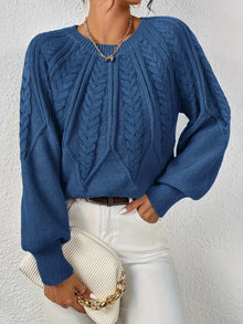 Stilvoller Damen Pullover - Klassisch & Elegant – Blau