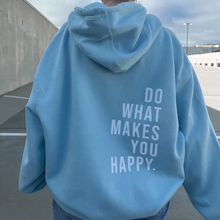Kelita – Kapuzenpullover Mit Buchstabenprint Für Den Freizeitlook – Blau
