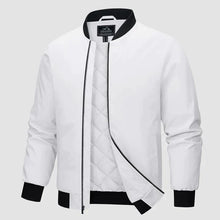 Warme Winterjacke für Männer - Mathias – Weiß