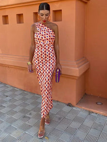 Irmgardi™ | Abendlanges Damenkleid – ORANGE (Fast ausverkauft)