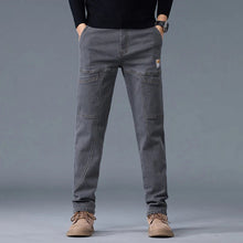 Araiz – Vintage Städtisch Drift Jeans – Grau