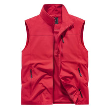 Oliver | Leichte Outdoor-Weste – Rot