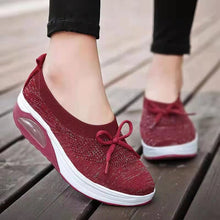 Lily - Orthopädische Atmungsaktive Schuhe Komfort & Unterstützung – Rot