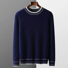 Kaschmirpullover für Männer – Marineblau