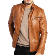 Ace - Lederjacke – Braun