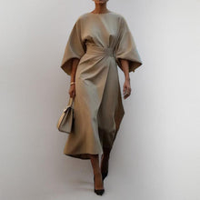 Minoli - Maxi Kleid Mit Kimonoärmeln – Khaki