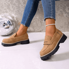 Jasha – Loafer Mit Runder Spitze Und Rutschfester Sohle – Braun