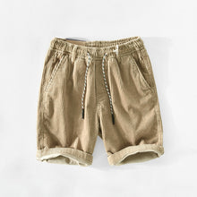 Lässige Baumwollshorts für Herren – Beige