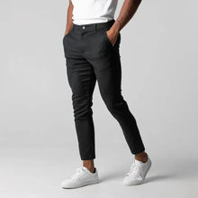 Slim Fit Chinohose | Stretch-Komfort | Vielseitiger Look – Schwarz