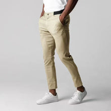 Slim Fit Chinohose | Stretch-Komfort | Vielseitiger Look – Khaki