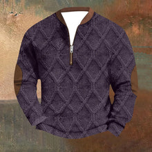 Jilian | Sweatshirt mit Reißverschluss – Lila