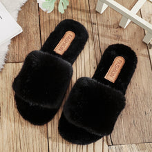 Jenny - Bequeme Flauschige Hausschuhe Damen Homewear – Schwarz