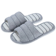 Hausschuhe Damen Offen Indoor | Leicht & Rutschfest – Grau