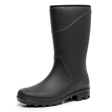 Herren Wasserdichte Gummistiefel | Schwarz – Schwarz 32.5cm