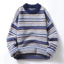 Anselmo - Warmer Damenpullover  - Gemütlicher Strickpullover Für Kalte Tage – Blau
