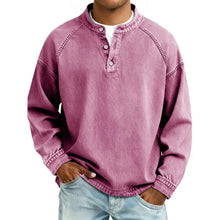 Laren - Vintage Button-down-Hemd mit Soft-Touch – Rosa