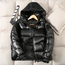 Herren Daunen Jacke | Winter – Schwarz