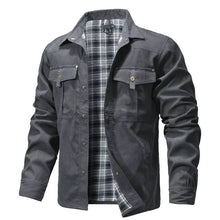 Ironwood™ Overshirt-Jacke Mit Kariertem Innenfutter – Grau