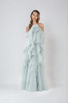 LIVORA – Maxikleid – Blau