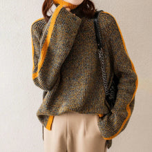 Stilvoller Rollkragenpullover aus hochwertiger Wolle – Braun