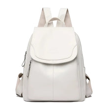 Eleganter Lederrucksack mit großzügigem Stauraum – Mit