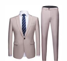 Herren Zweiteiler Set | Hochzeitsgast Anzug – Khaki