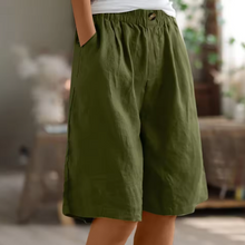 Nora | Sommer-Shorts – Armeegrün