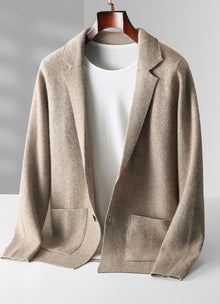 Strickjacke Herbstkollection 2025 -BELO – Camel
