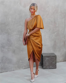 Festivia™ – Elegantes Festkleid für besondere Anlässe – Orange