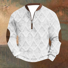 Jilian | Sweatshirt mit Reißverschluss – Weiß
