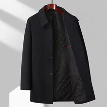 Edwin -| Herren Warme mantel – Schwarz