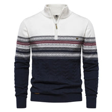 Herrenpullover mit Rundhalsausschnitt - PHILIP – Weiß