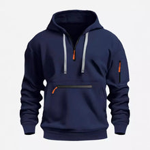 Lars - Hoodie mit Reißverschluss (1 Kaufen, 1 GRATIS dazu) – Dunkelblau