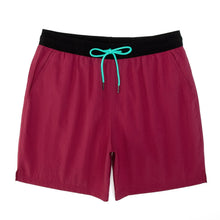 Isaac | Herren Schwimmshorts – Purpurrot