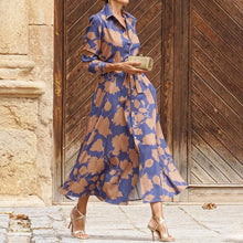 Lessa - Elegantes Kleid mit V-Ausschnitt – Flieder
