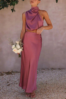 Lolita - Elegantes Mode-Set Stilvolles Outfit – Rosa