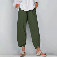 Mira | Loose-Fit Sommerhose – Grün