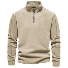 ROMAN - Warmer Herren Langarm-Pullover – Beige