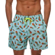 Matías | Herren Badeshorts – Grüner Ananas
