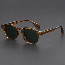 Tara | Vintage-Sonnenbrille mit kräftigem Rahmen – Amber