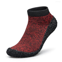 TrailSole – Barfuß Trail Socken Schuhe – Rot