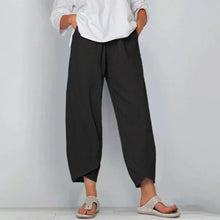 Mira | Loose-Fit Sommerhose – Schwarz